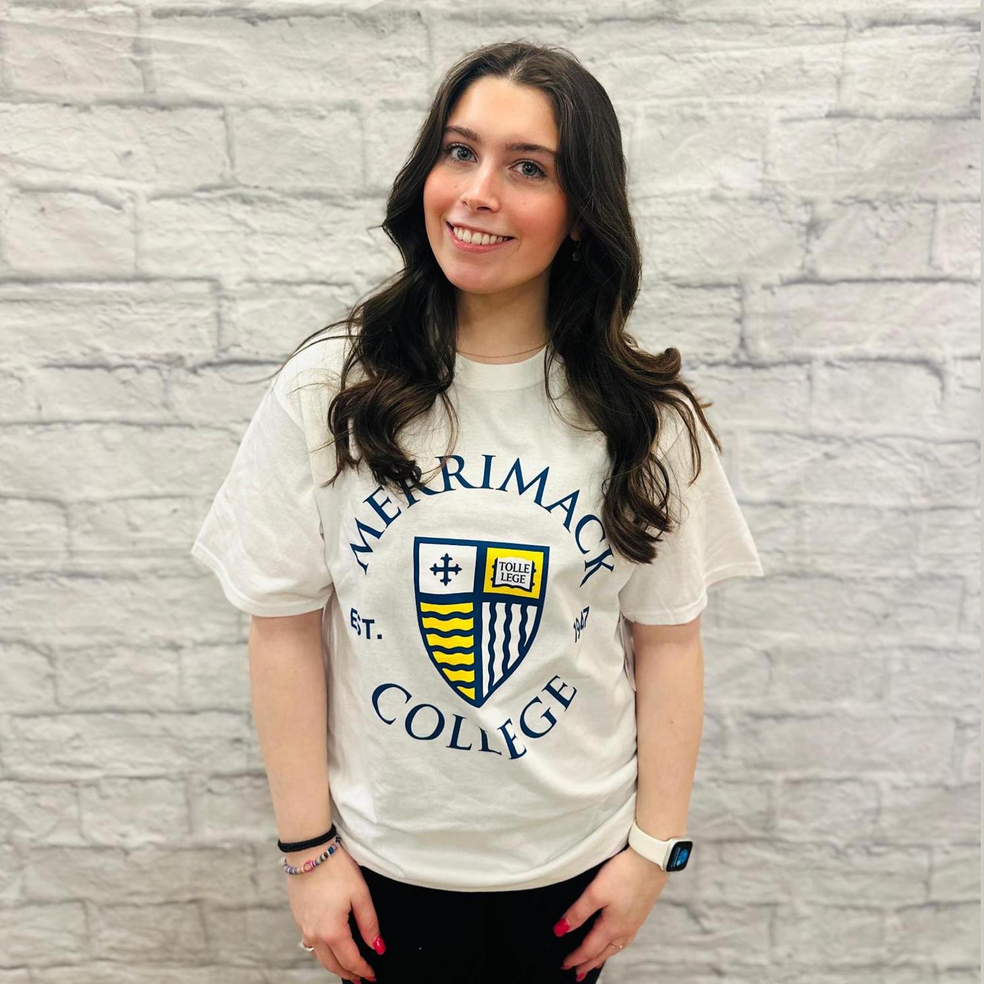 Circle Shield Tee - White