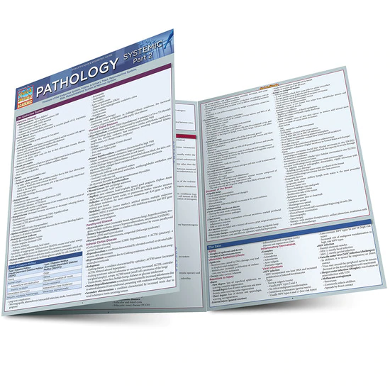 Cover image for PATHOLOGY: SYSTEMIC 2 LAMINATED STUDY GUIDE