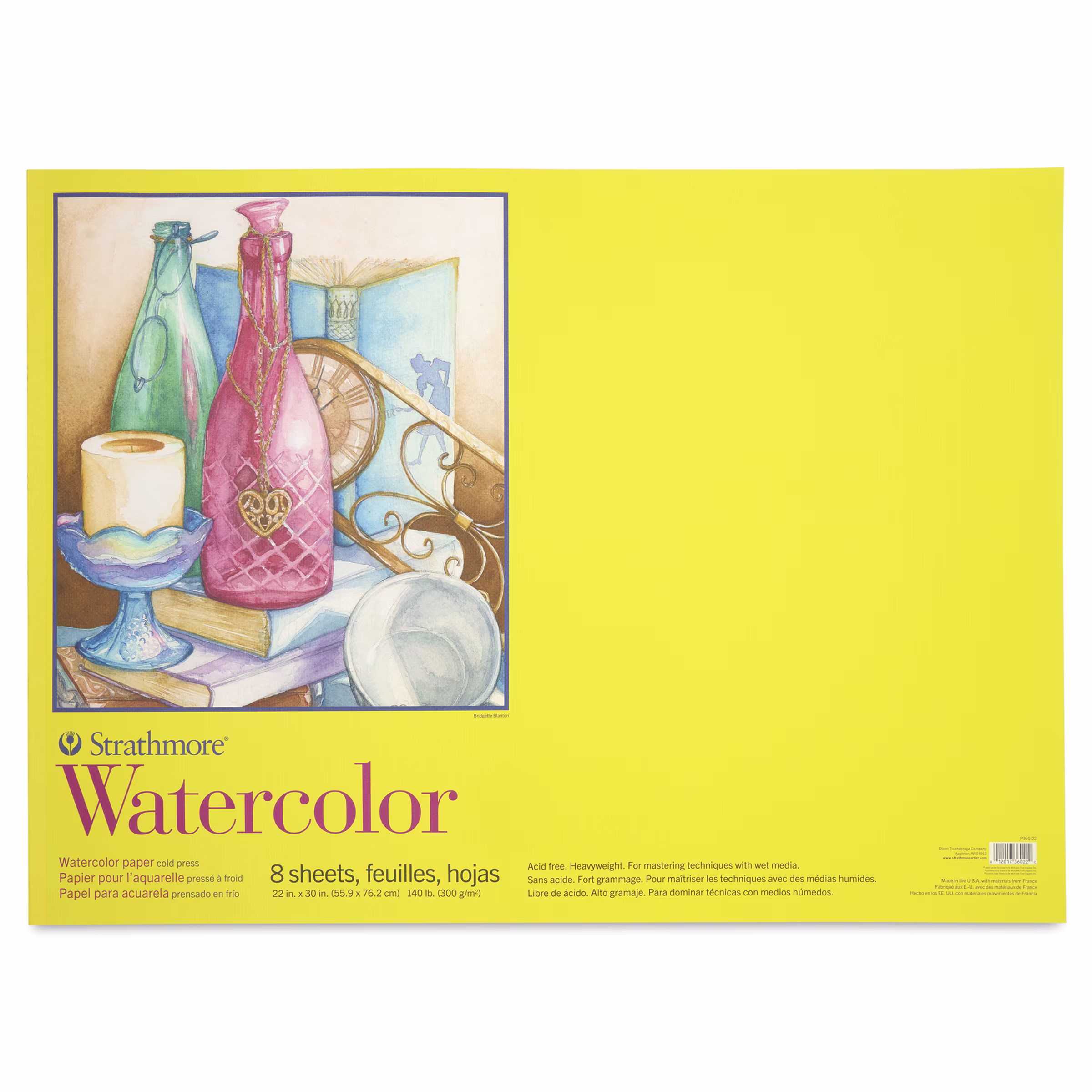 image of: STRATHMORE 300 SERIES STUDENT WATERCOLOR PAPER 22X30