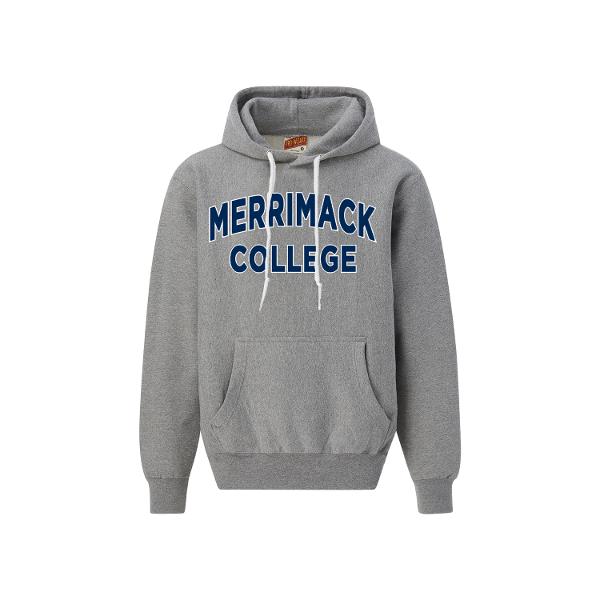 Merrimack College Pro Weave Graphite Hoodie; $49.99
