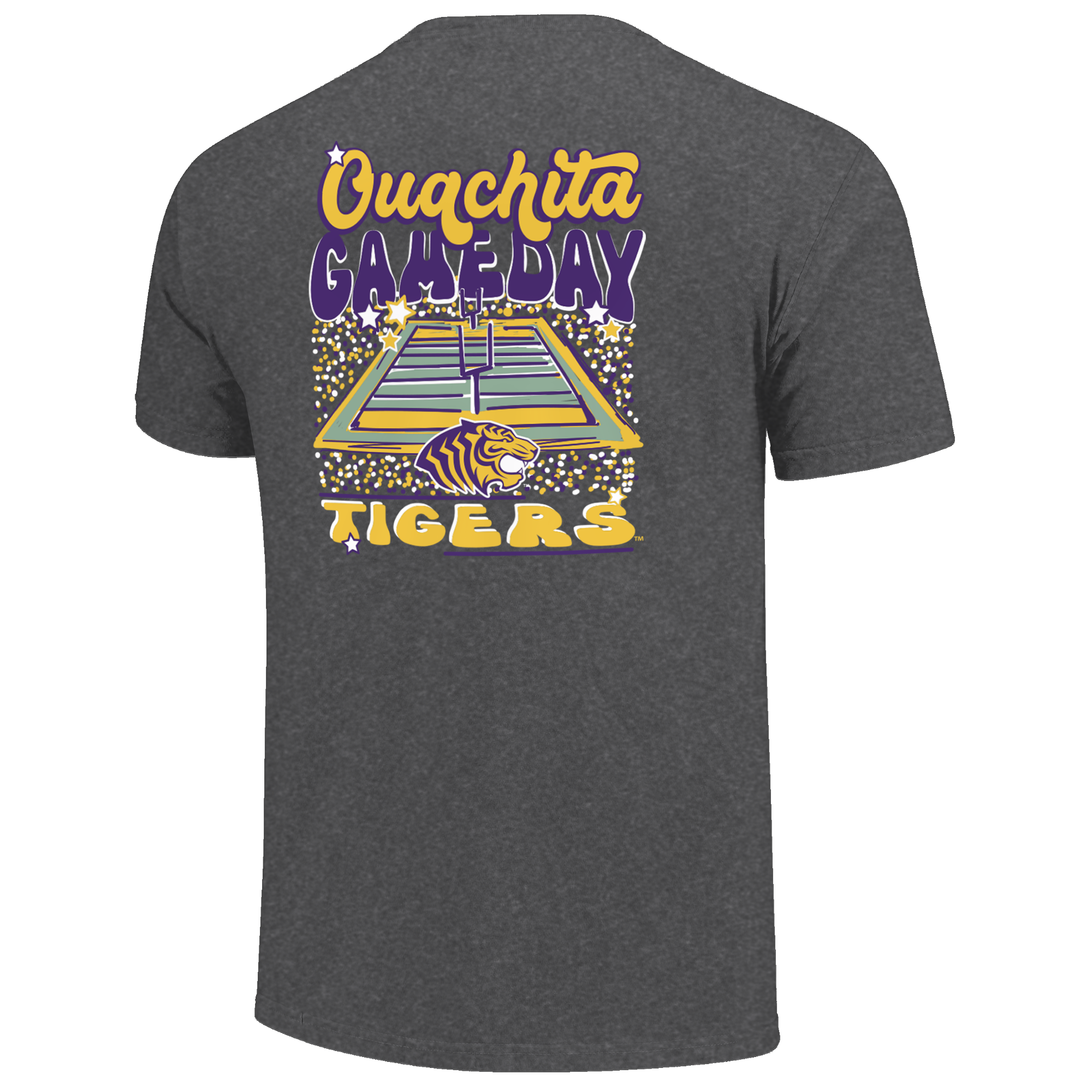 image of: Ouachita Tigers Gameday Soft Washed Short Sleeve Tee