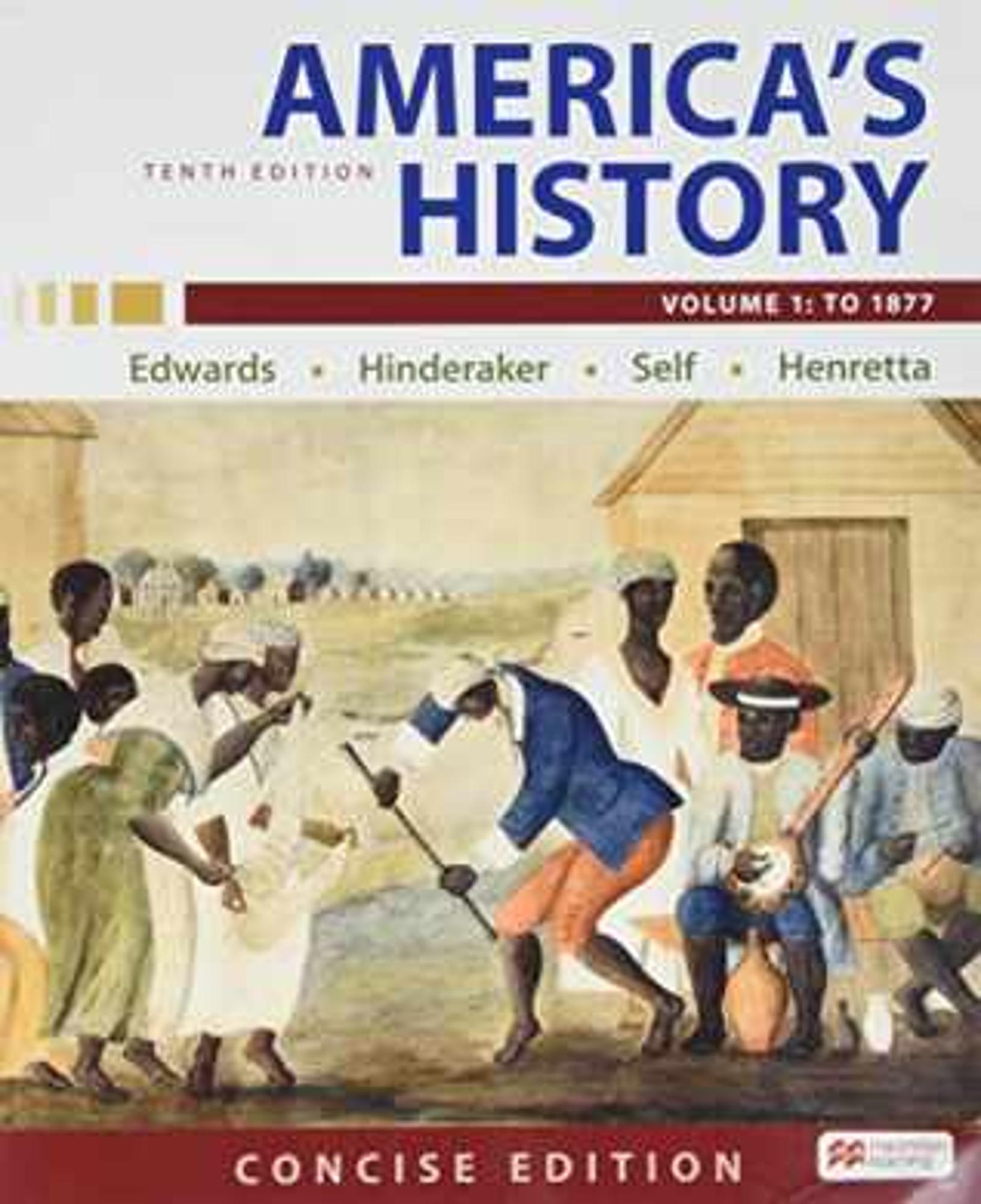 Cover image for AMERICA'S HISTORY,VOL.1-VALUE ED.-PKG.