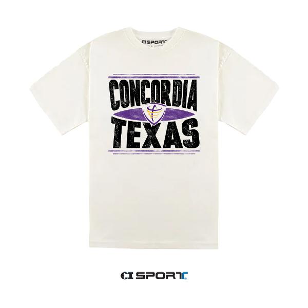 Concordia Texas Oversized Tee Cream; $36.99