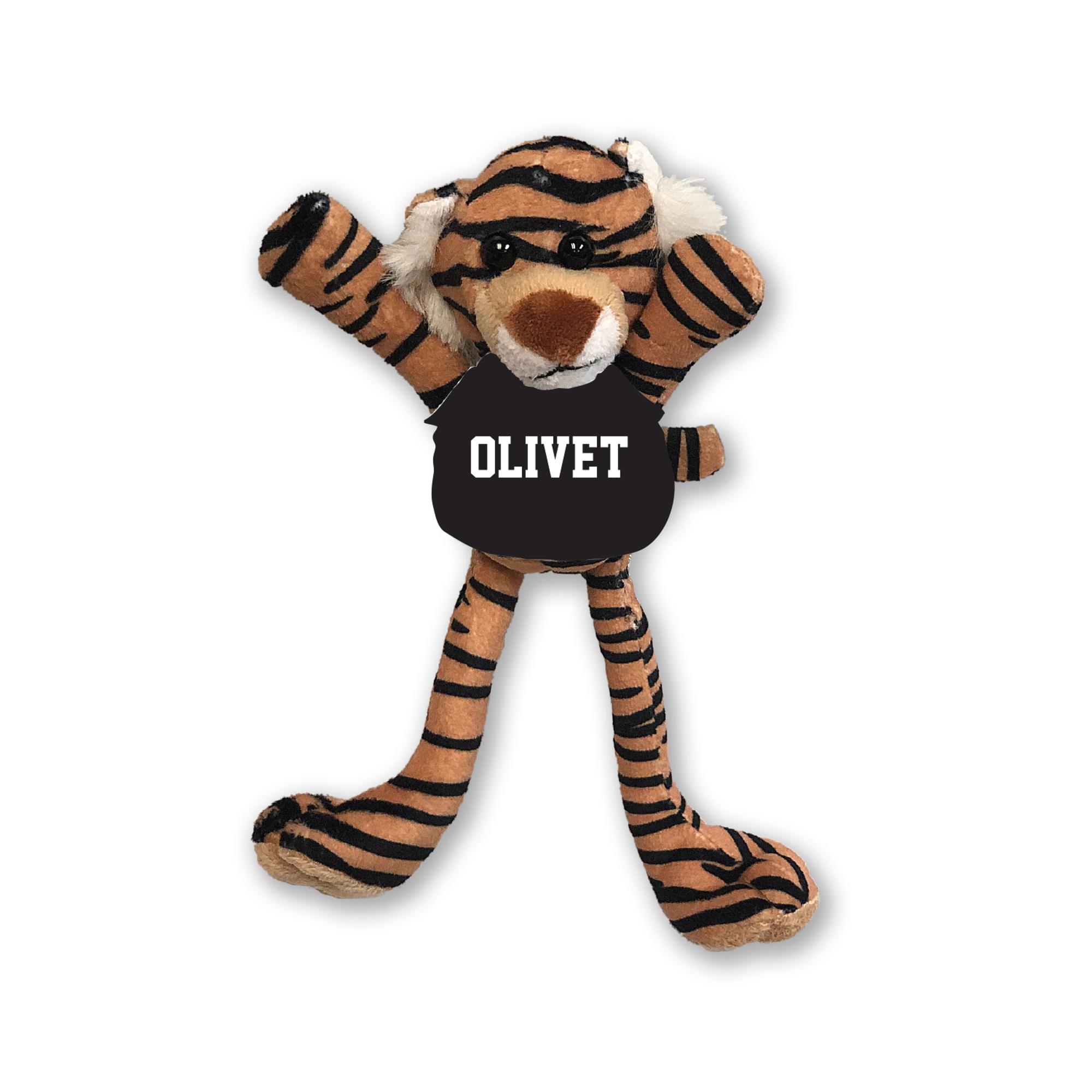 image of: Stretchable Tiger Plush Pull