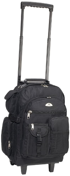 Everest Deluxe Wheeled Backpack; $56.50