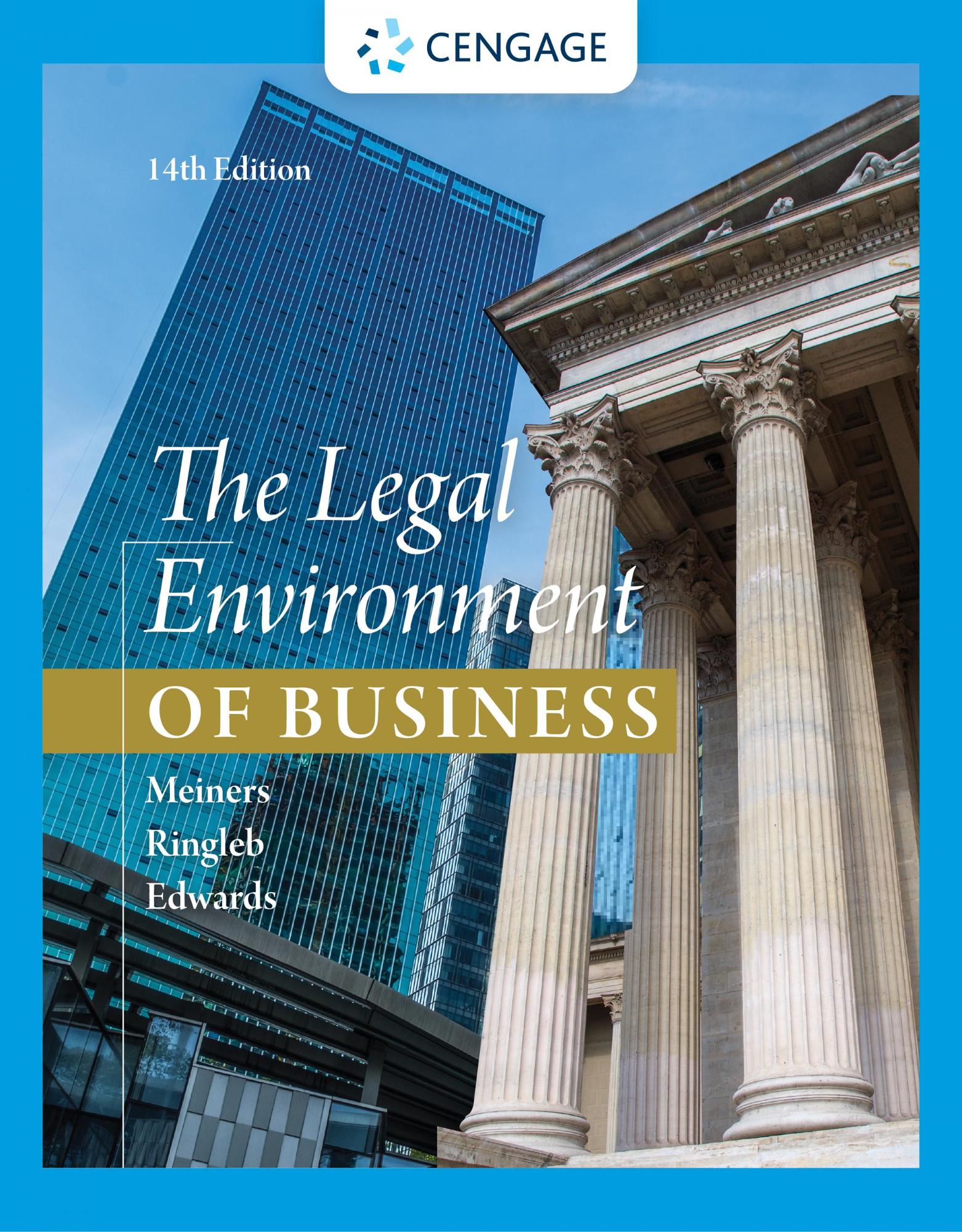 Cover image for LEGAL ENVIRONMENT OF BUSINESS