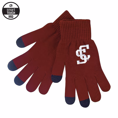 image of: Santa Clara University iText Gloves, Cardinal Red