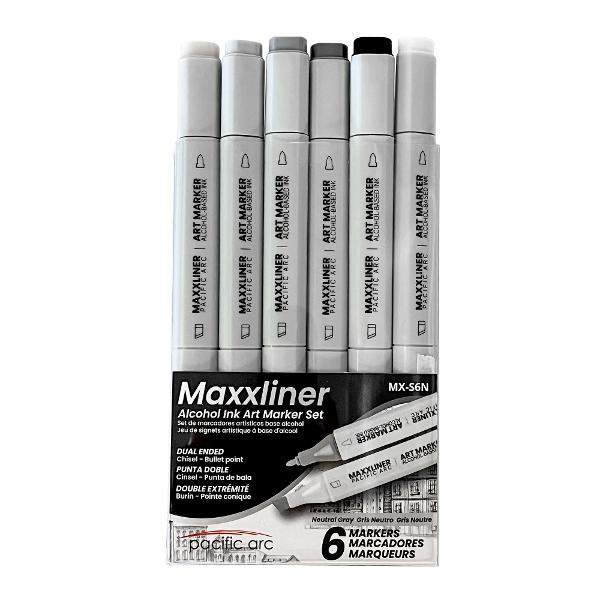 MaxxLiner Neutral Grays 6pc Set; $12.99