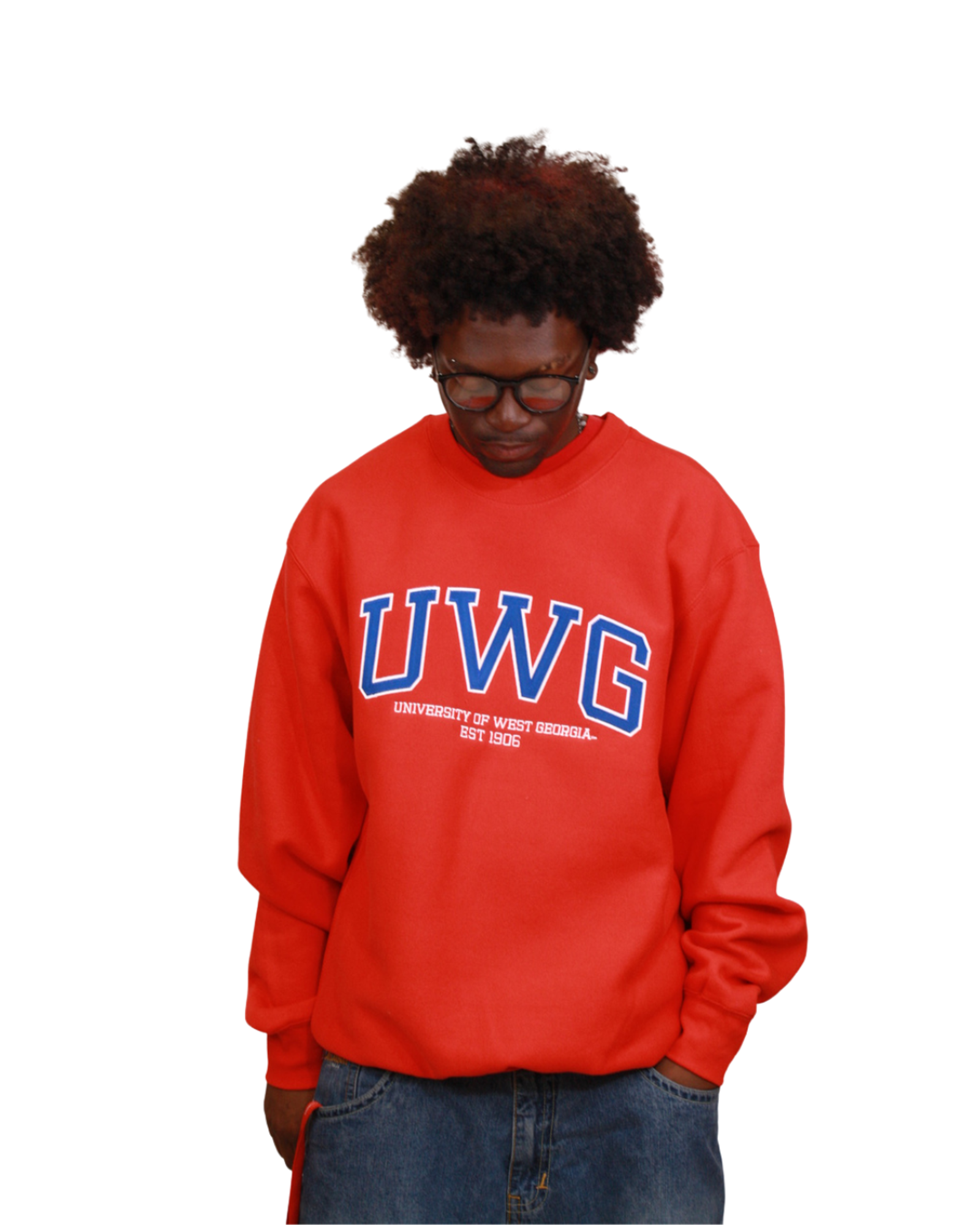 Product image 2 of 12 for UWG APPLIQUE CREW SWEATSHIRT