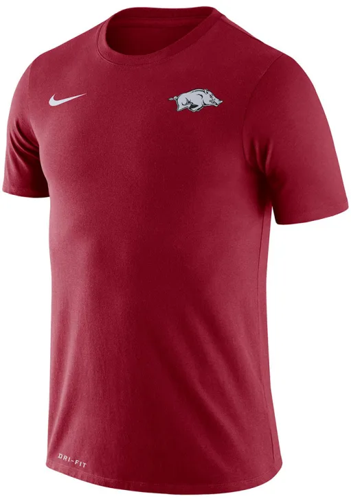 image of: Arkansas Razorbacks Nike Running Hog Dri Fit Short Sleeve Tee