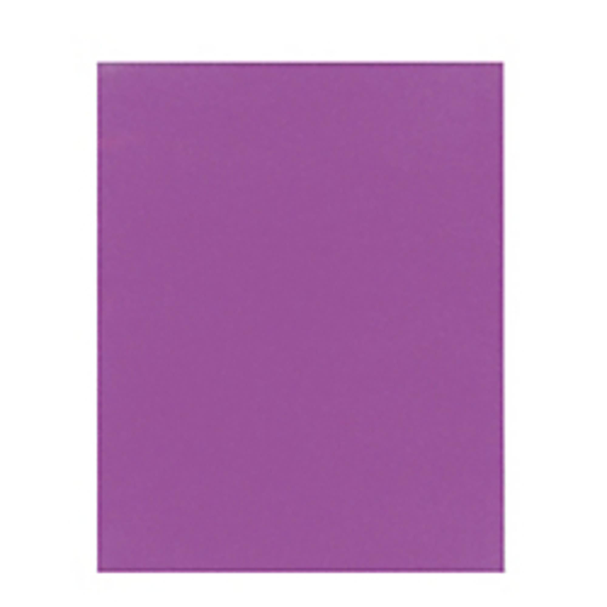 image of: Office Depot® Brand 2-Pocket Paper Folder, Letter Size, Purple