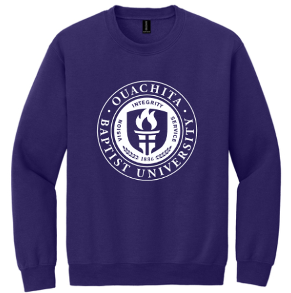 Ouachita Seal Heavy Blend Crewneck Sweatshirt; $29.99
