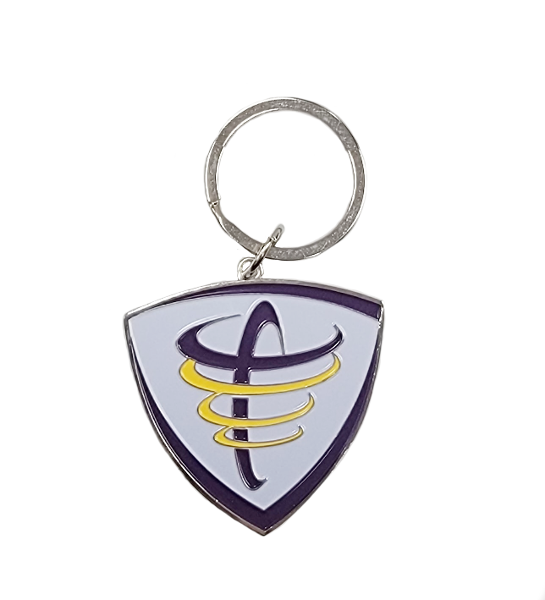 Tornado Metal Keychain - Multi Color; $9.99