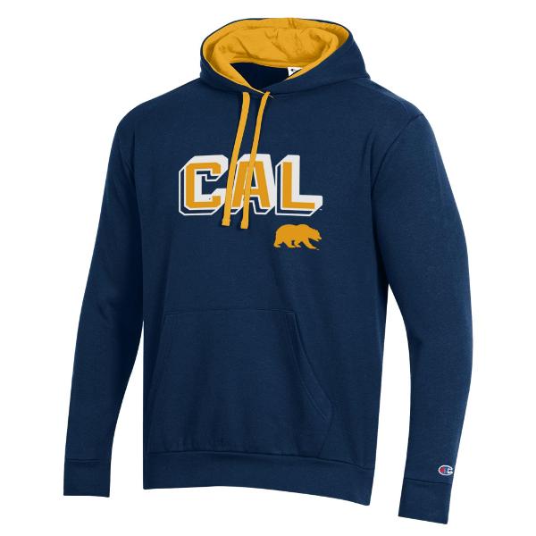 Stadium Pullover Hood Cal / Walking Bear Logo; $72.00