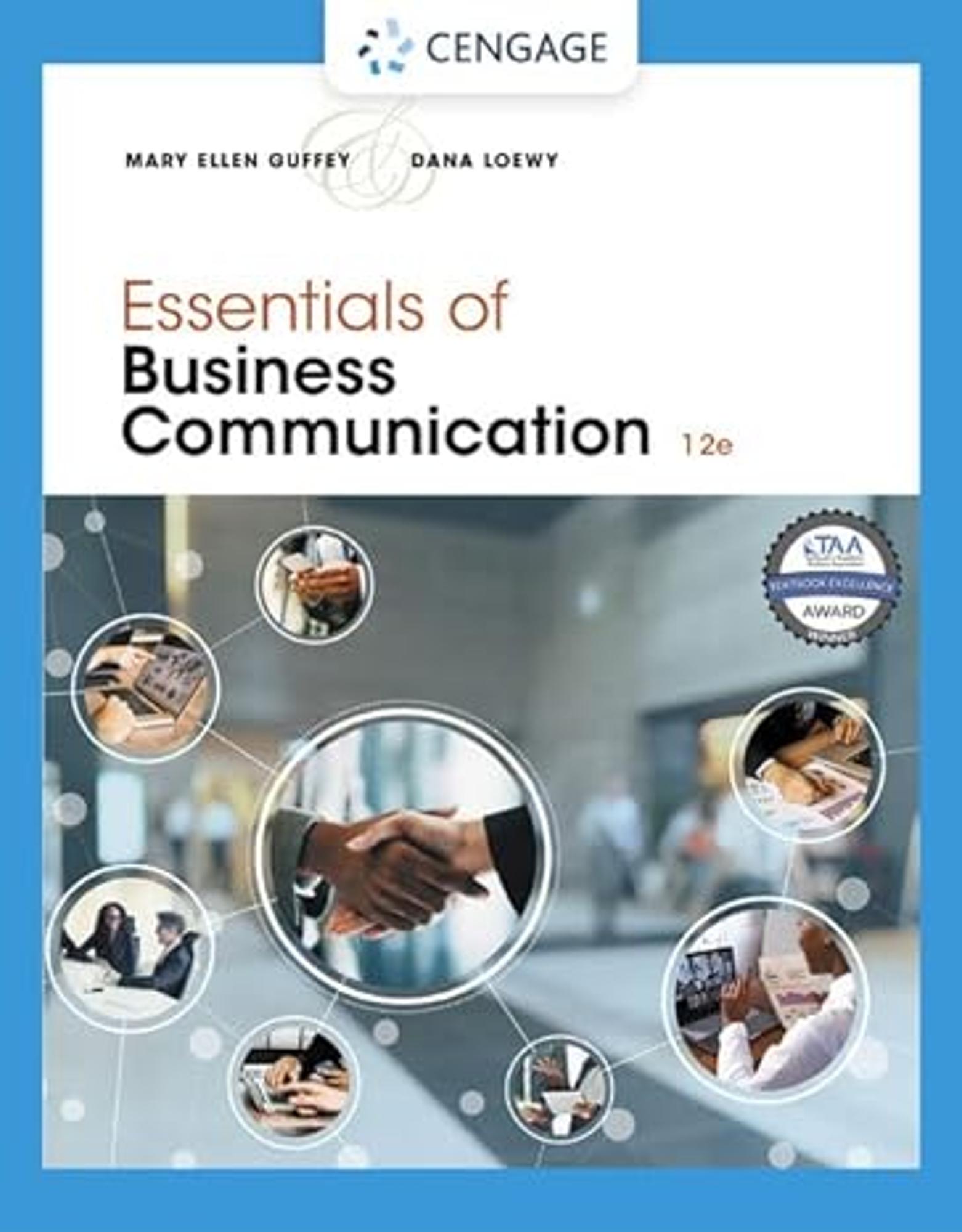 Cover image for ESSENTIALS OF BUSINESS COMM.