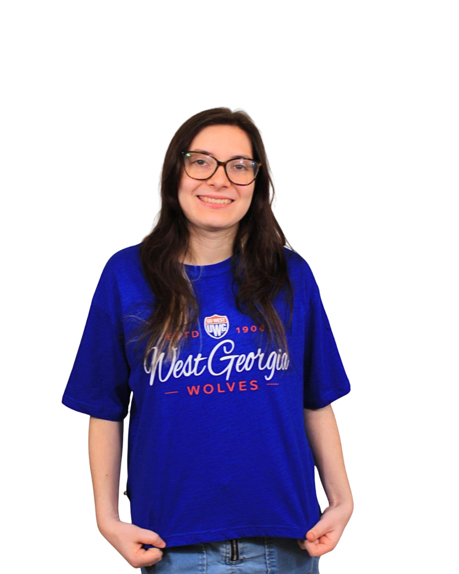 Product image 1 of 2 for WEST GEORGIA WOLVES SCRIPT OVERSIZED SLUB