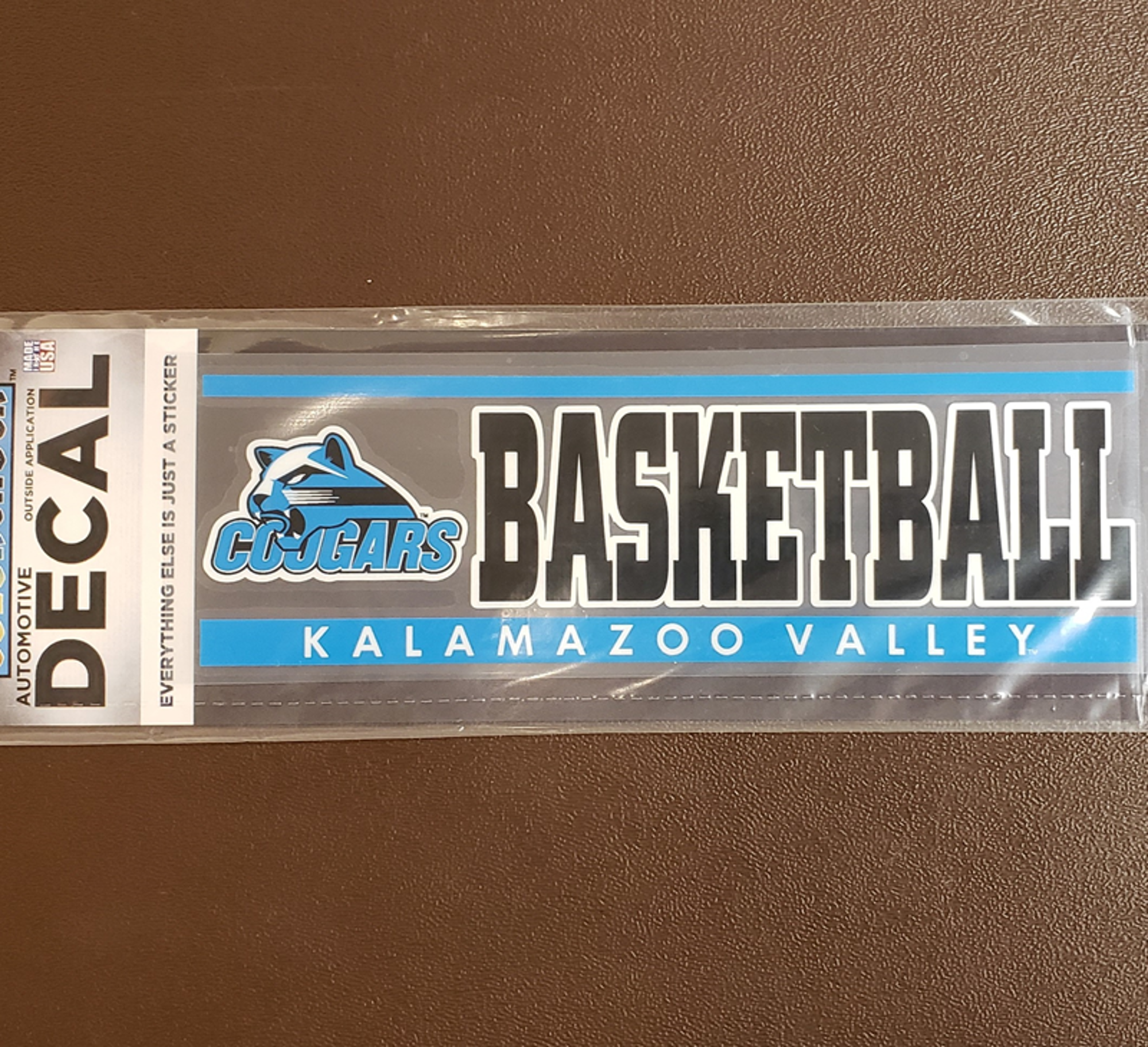 Kalamazoo Valley Basketball Decal