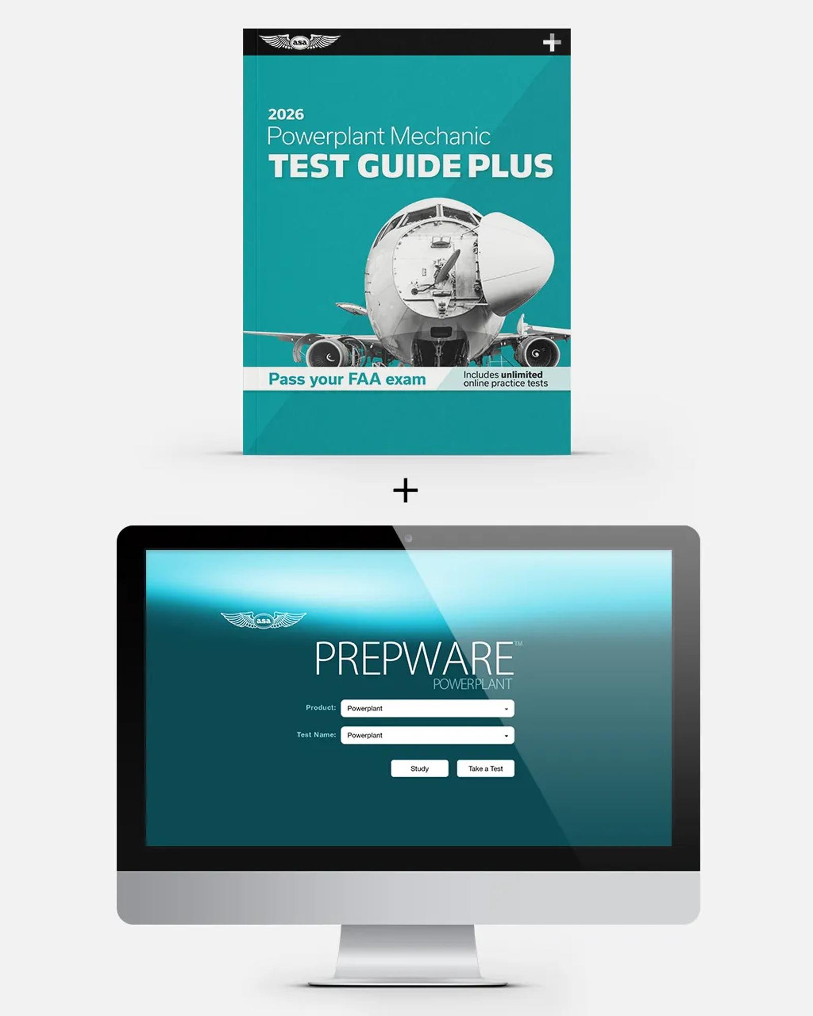 Cover image for 2026 POWERPLANT PREPWARE SOFTWARE + TEST GUIDE