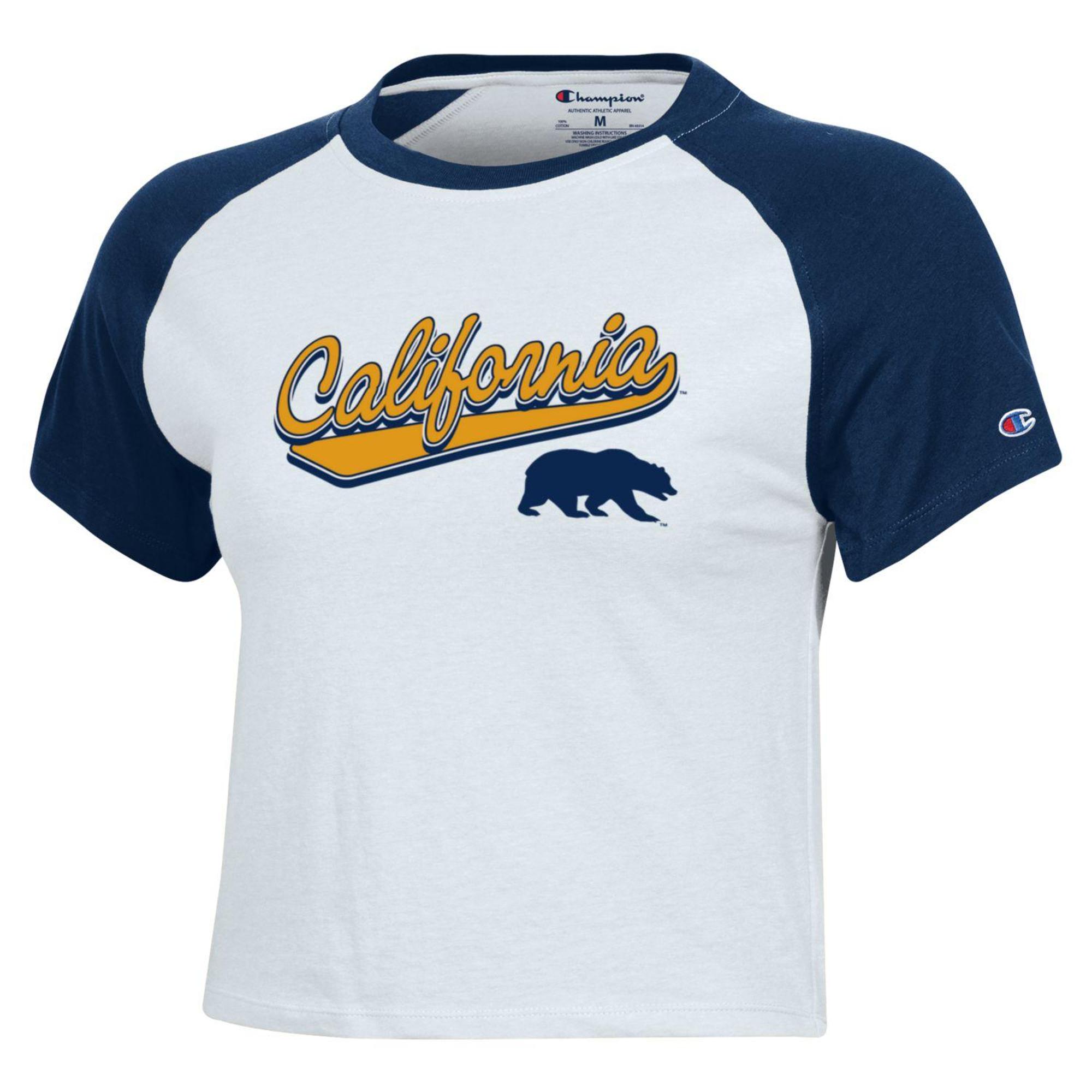 Product image 1 of 1 for Women’s Stadium Raglan Tee California / Walking Bear Logo