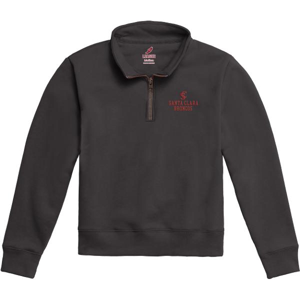 Santa Clara Broncos Youth Essential Quarter Zip Jacket, Black; $59.98