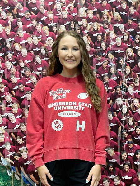 Henderson State University Burnout Boxy Crew; $69.99