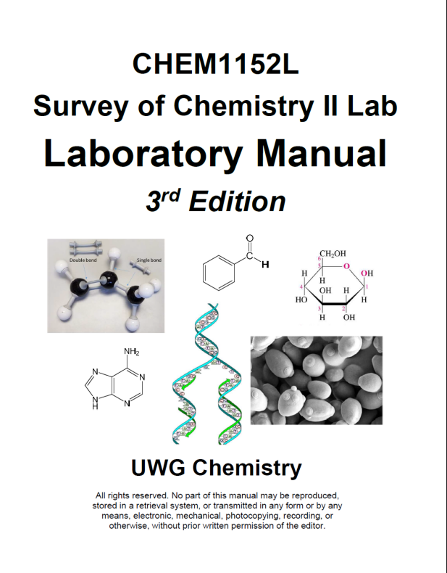 Cover image for CHEM 1152L LAB MANUAL - FALL 2025