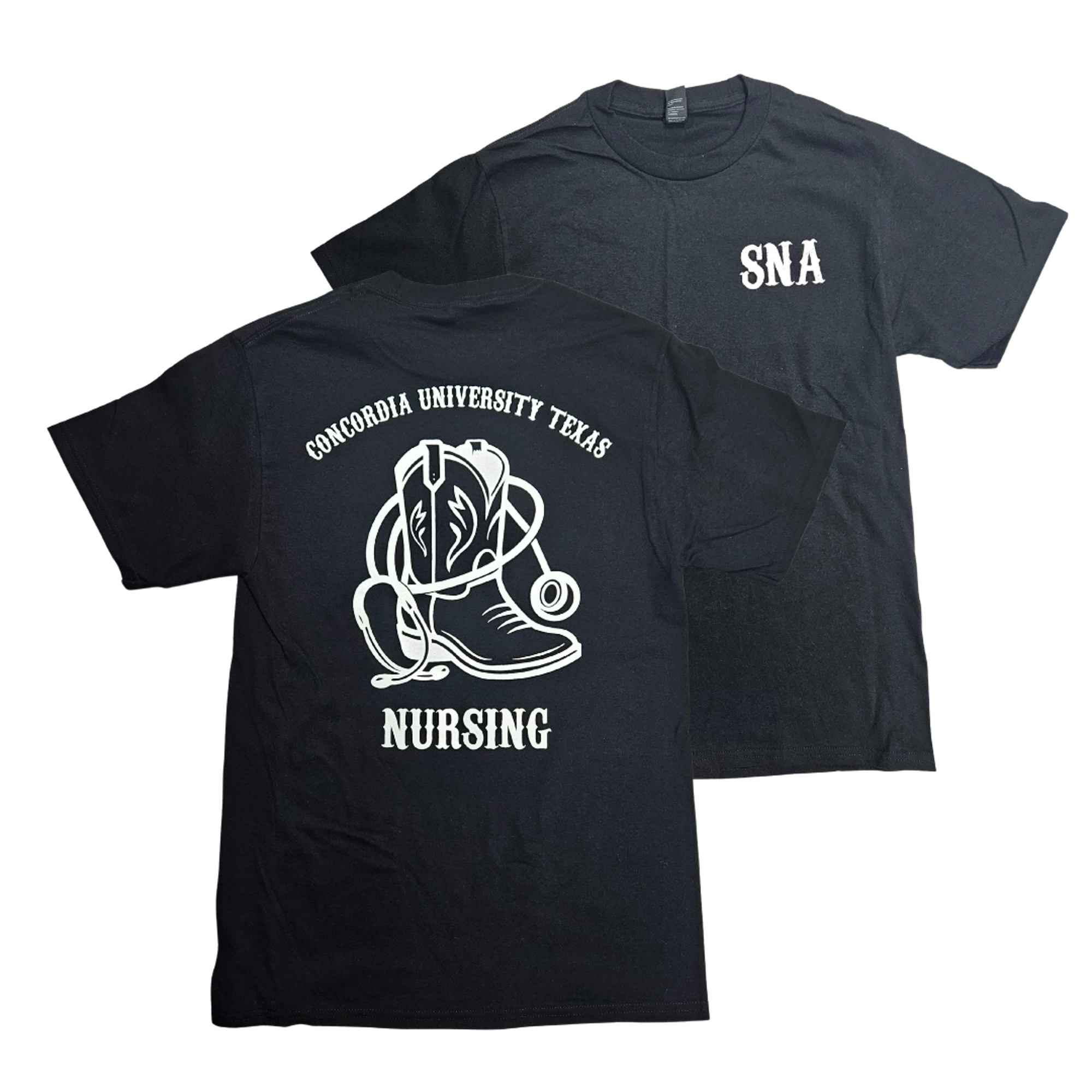 image of: CTX x SNA Boot Tee Jet Black