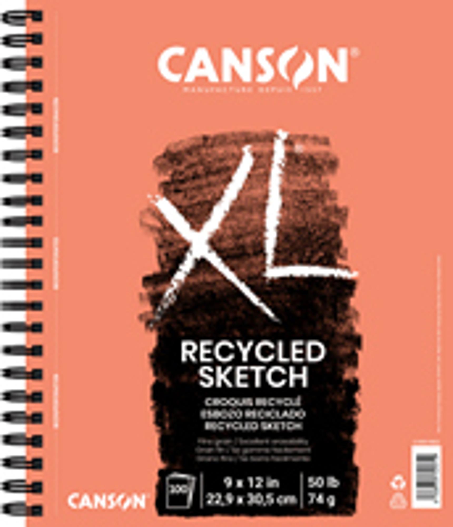 image of: CANSON SKETCH PAD WIRE BOOK