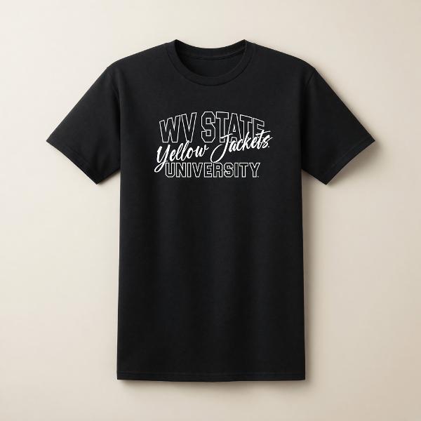 Tee - College House "WV State Yellow Jackets"; $19.99