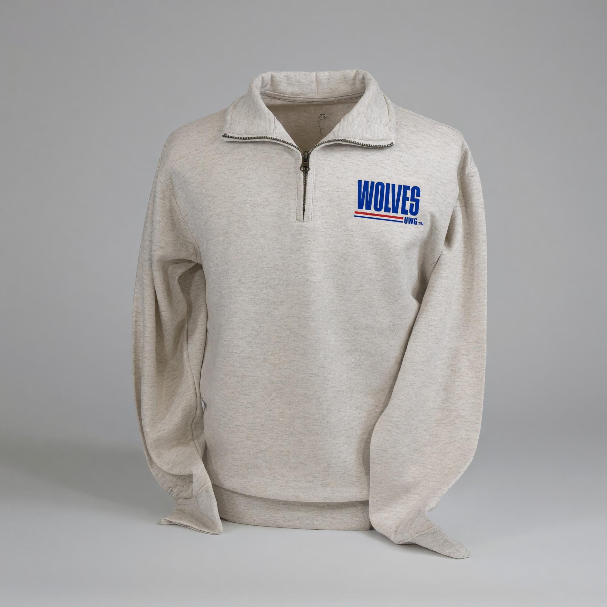 Variant 4 of 6 for BOLD WOLVES DAZZEL QUARTER ZIP SWEATSHIRT