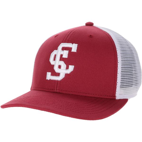 Santa Clara Broncos Mid-Pro Snapback Hat, Cardinal; $32.98