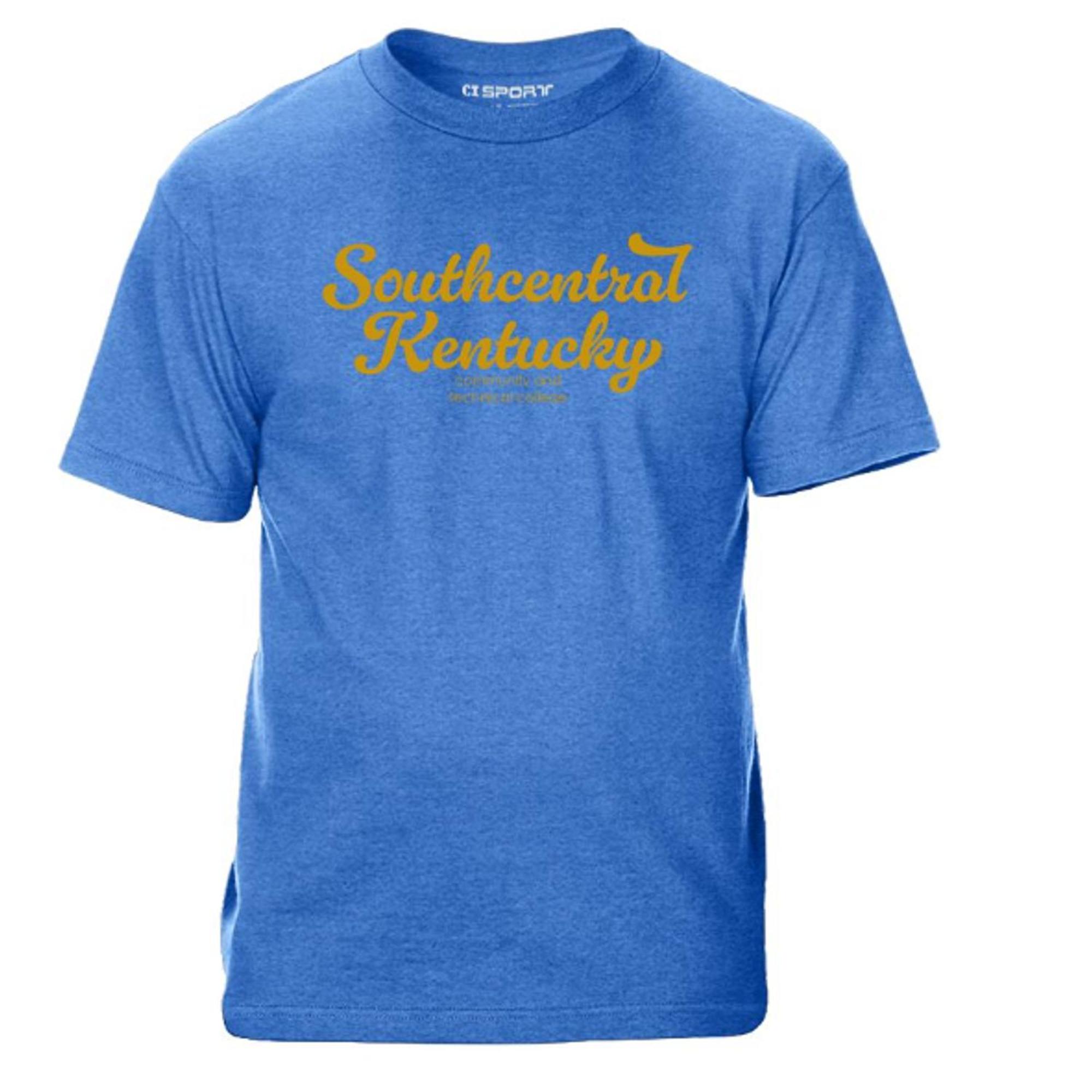 Product image 1 of 1 for SKYCTC BLUE TEE YELLOW SCRIPT