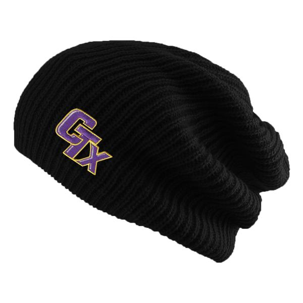 CTX "Hipster" Ribbed Loose Knit Slouchy Beanie - Black; $14.99