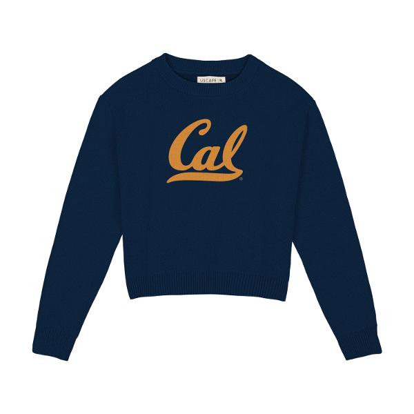 Women's Renew Vintage Sweater Cal Logo; $128.00
