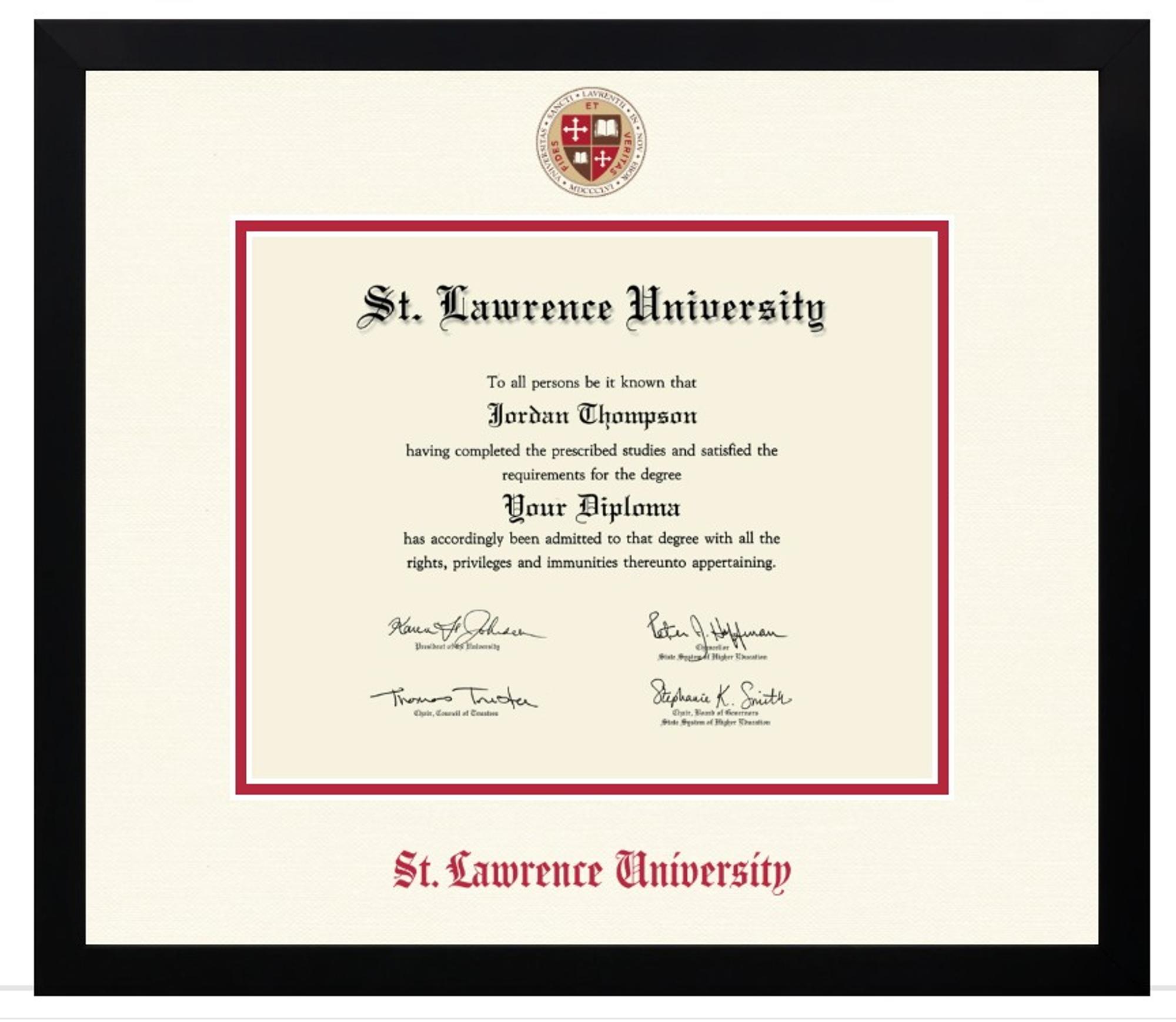 Product image 1 of 1 for Diploma Frame Gotham with Ivory Mat