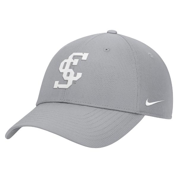 Santa Clara Broncos Nike Club Ripstop Cap, Wolf Grey; $34.95