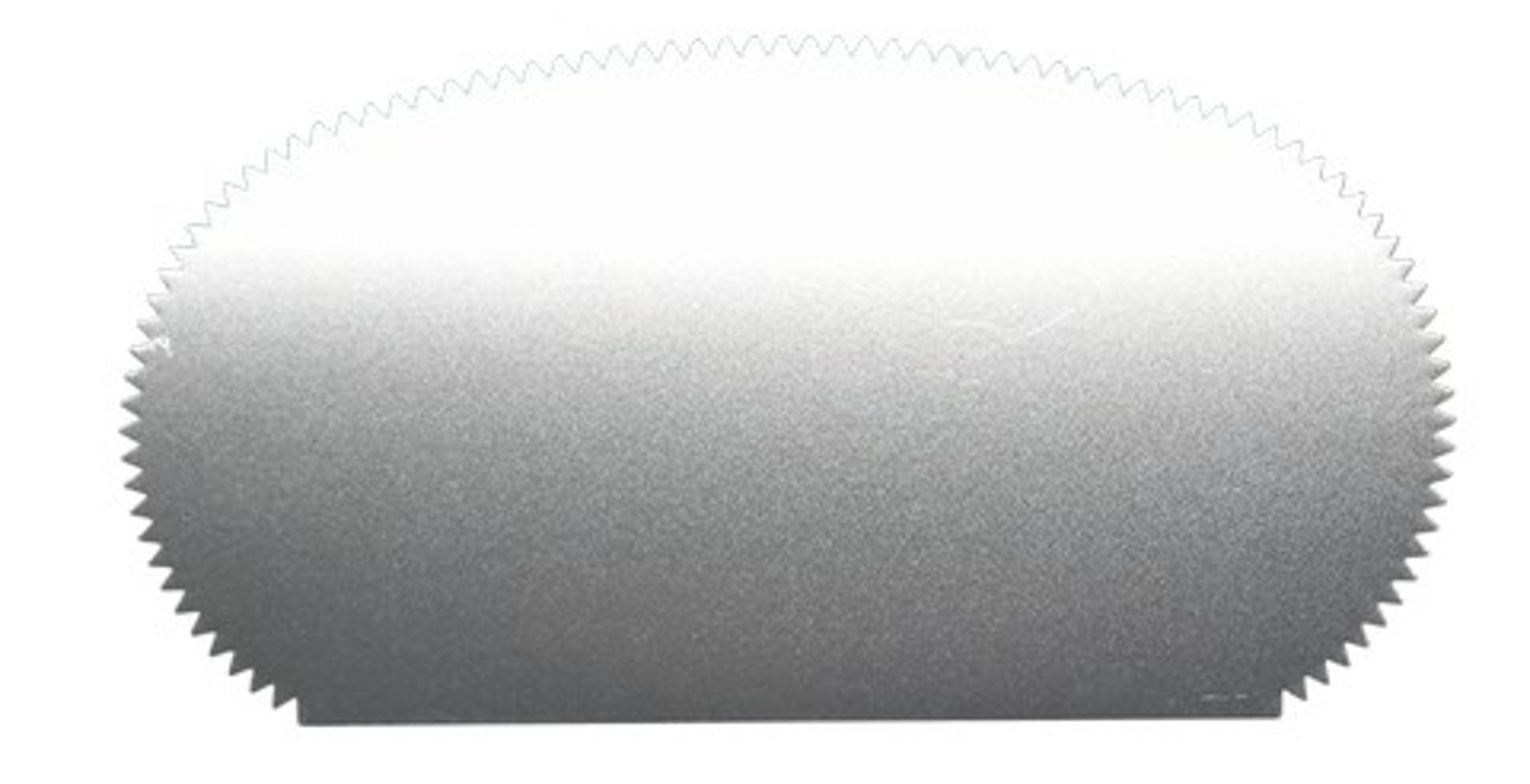 image of: SERRATESERRATED STEEL SCRAPER 1.97 X 3.94