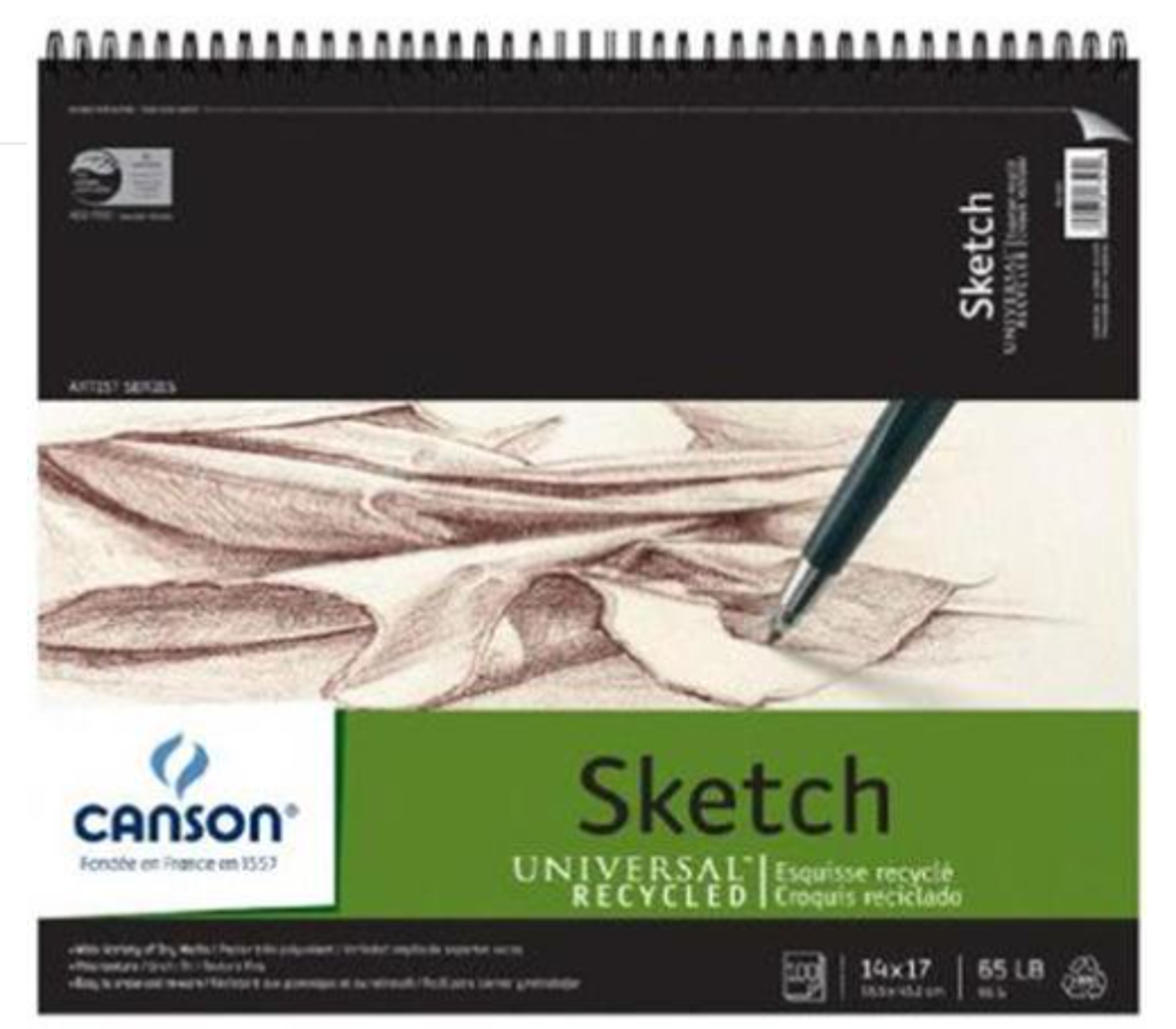 image of: Universal Recycled Sketch Pads 14x17