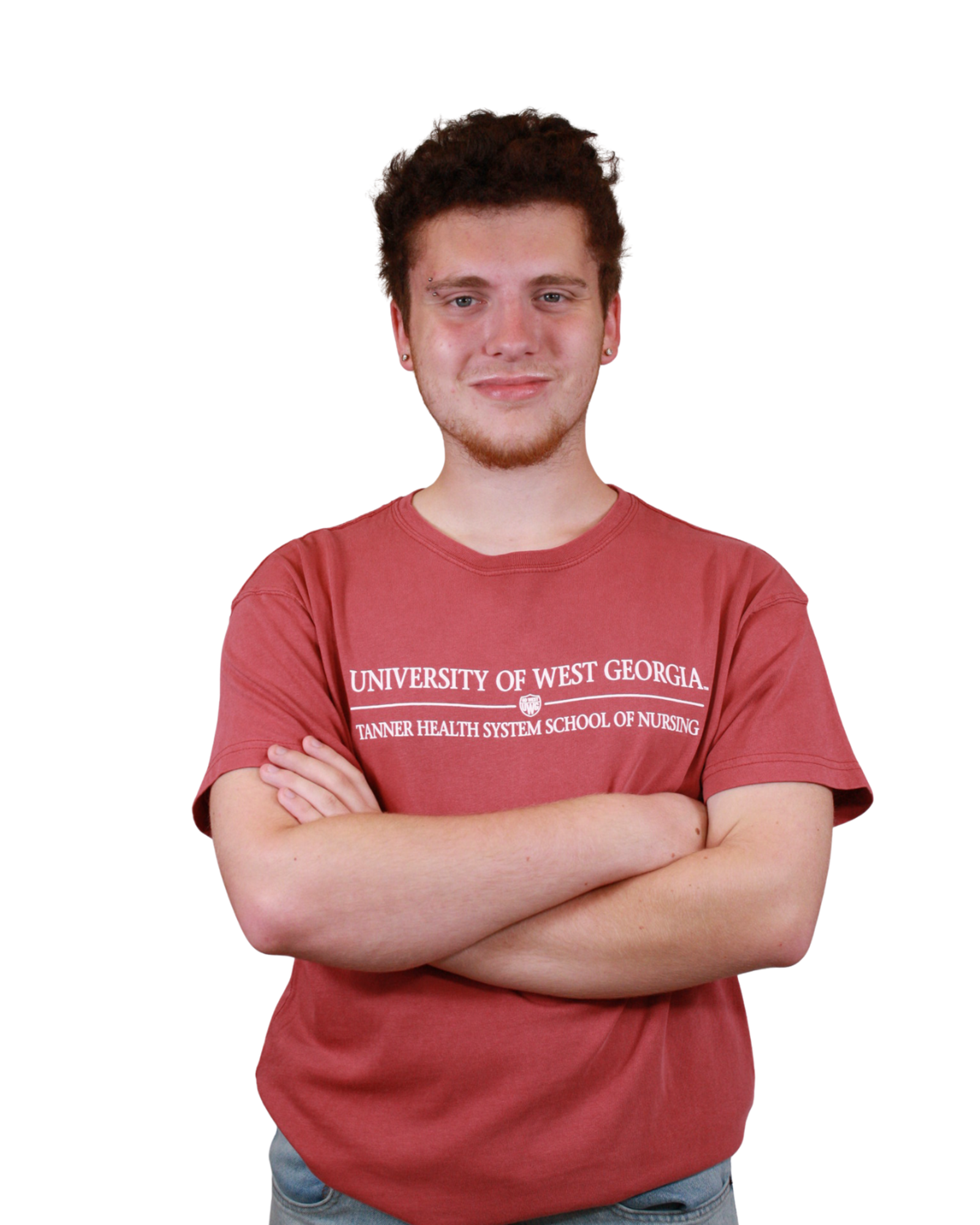 Product image 2 of 6 for COLLEGE OF NURSING SHIELD LOGO COASTAL COLOR TEE