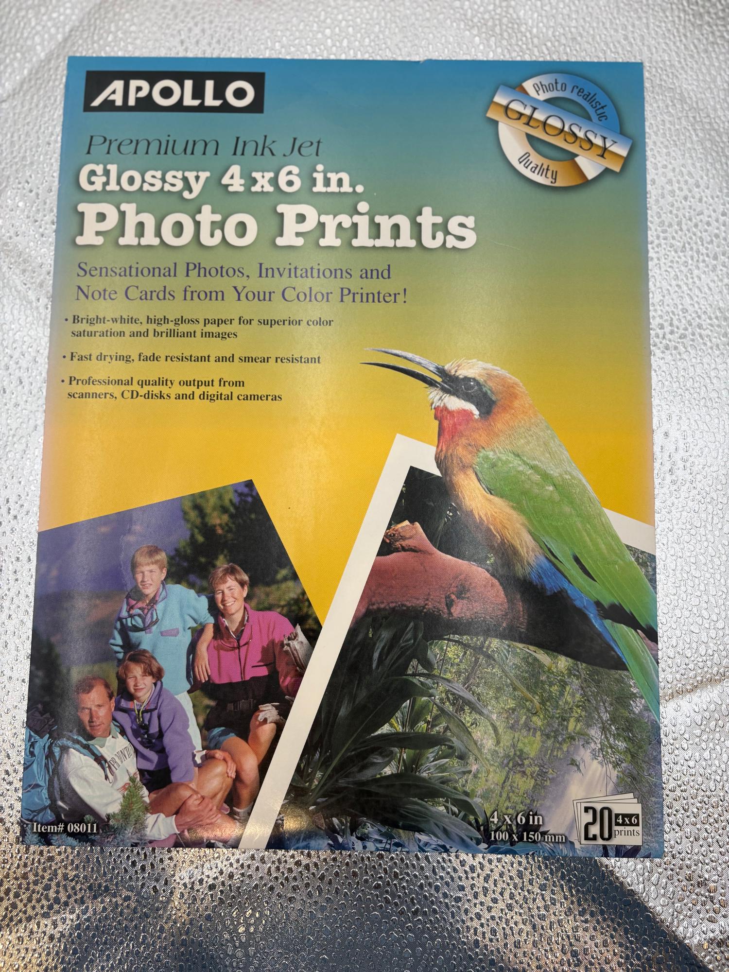 Product image 1 of 1 for GLOSSY 4X6 PHOTO PRINTS