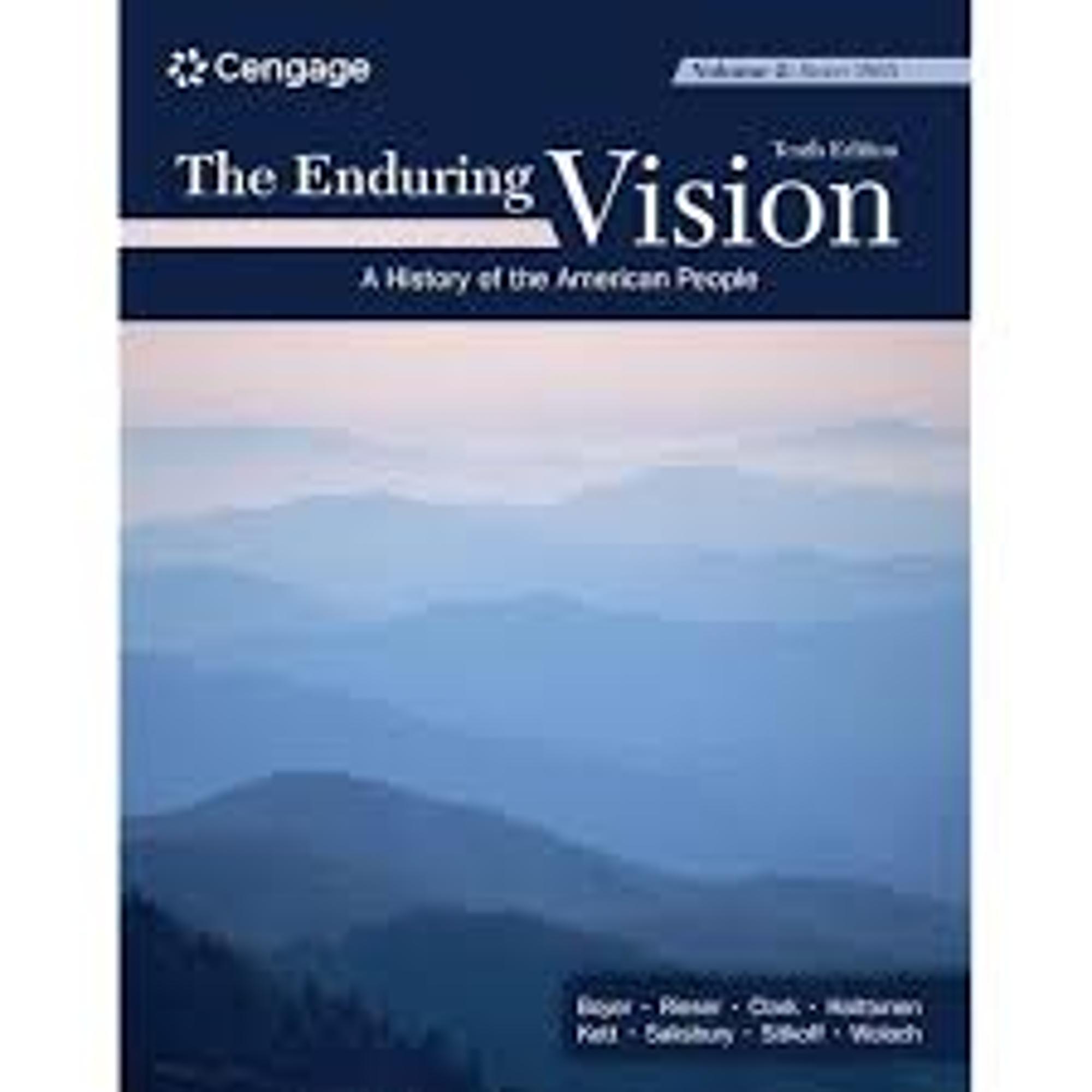 Cover image for The Enduring Vision Vol 2
