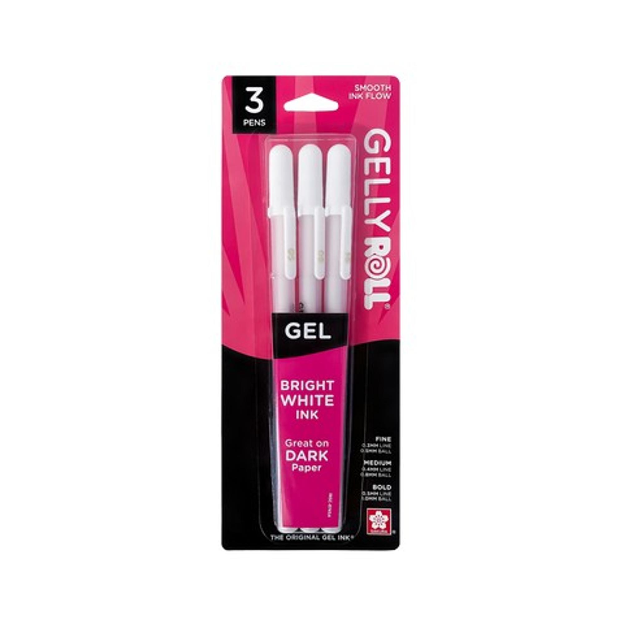 Product image 1 of 1 for GELLY ROLL CLASSIC WHITE 3 PACK