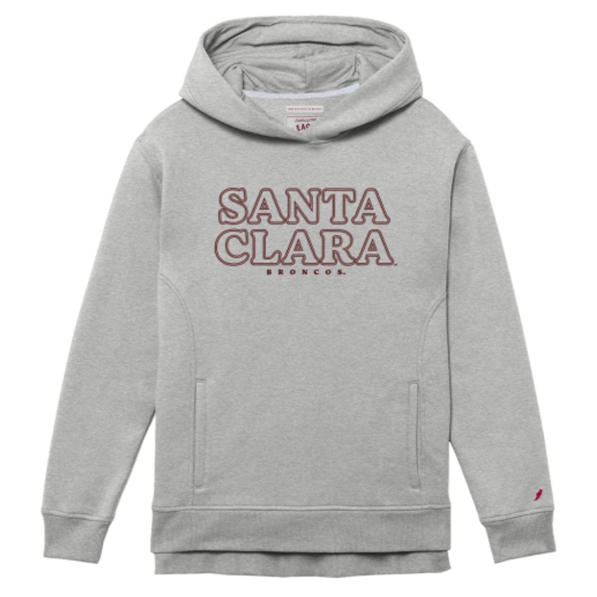 Product image 1 of 1 for Santa Clara Broncos Women's 1991 Embroidered Hoodie, Grey