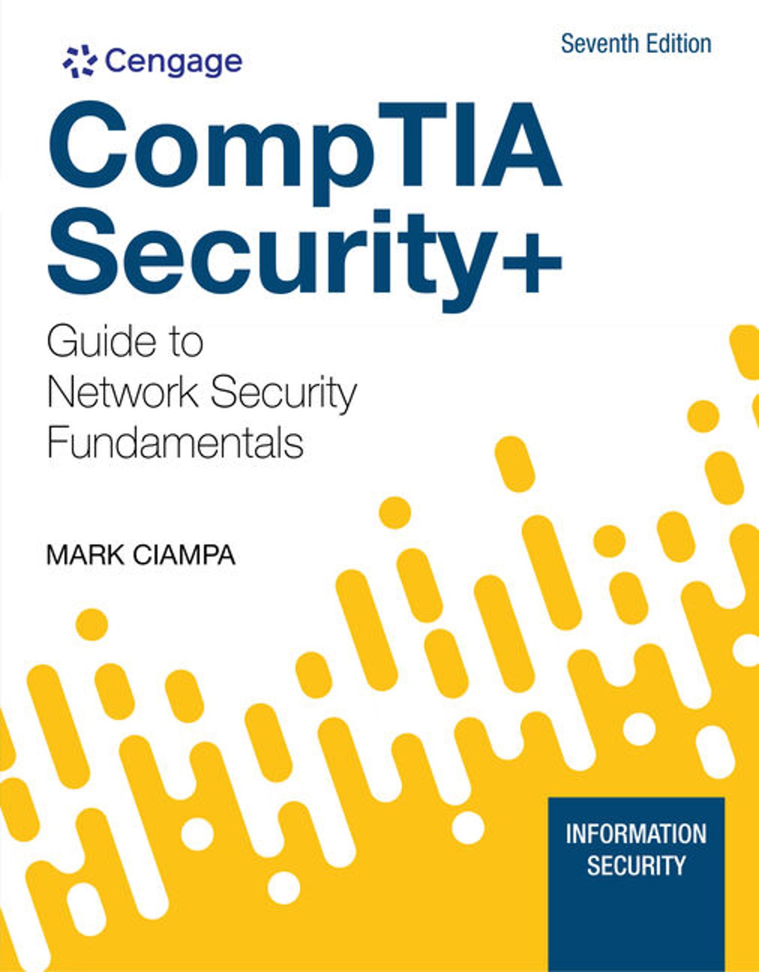 Cover image for MindTap for Ciampa's CompTIA Security+ Guide to Network Security Fundamentals | 7th Edition