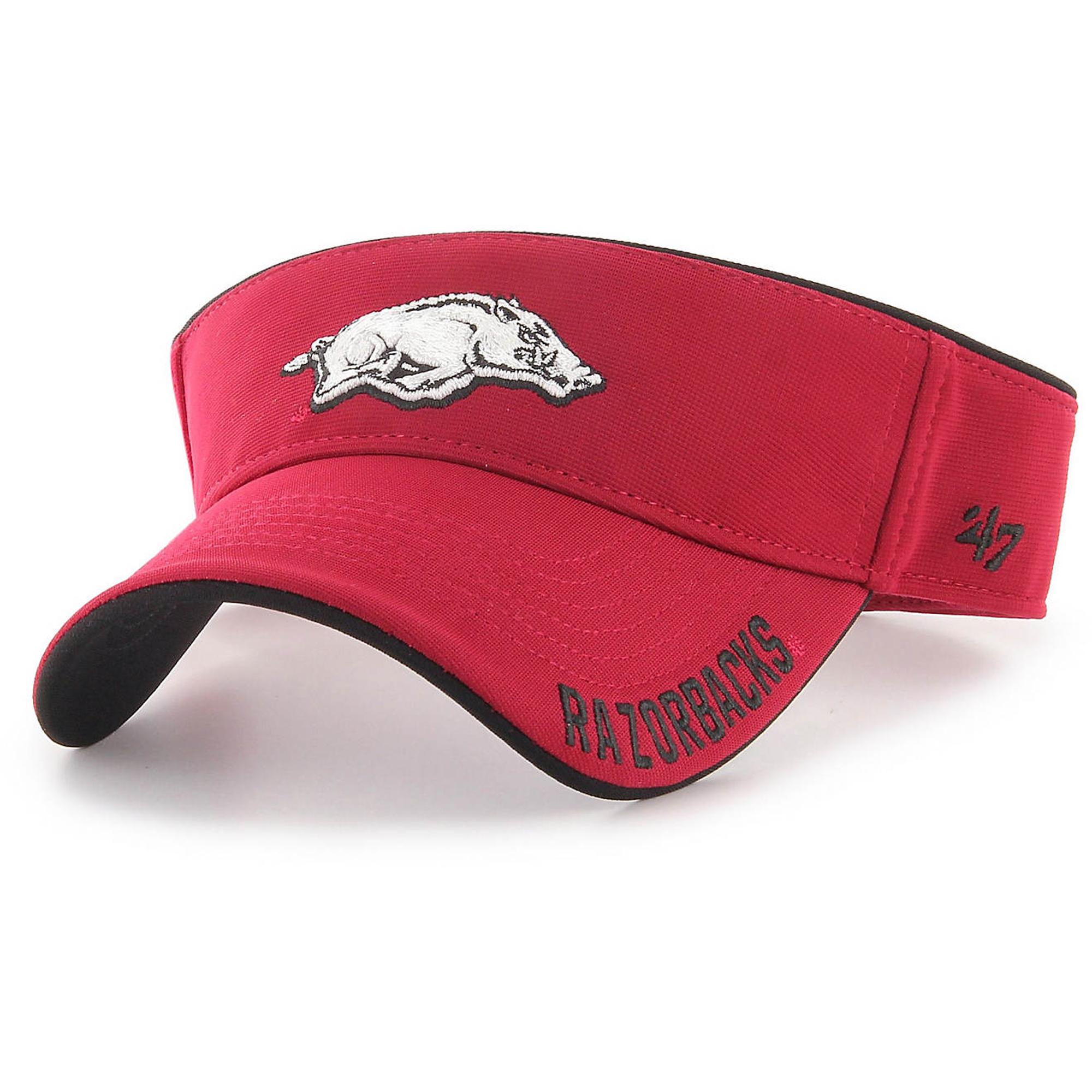 image of: Arkansas Razorbacks '47 Dark Red Rope Visor
