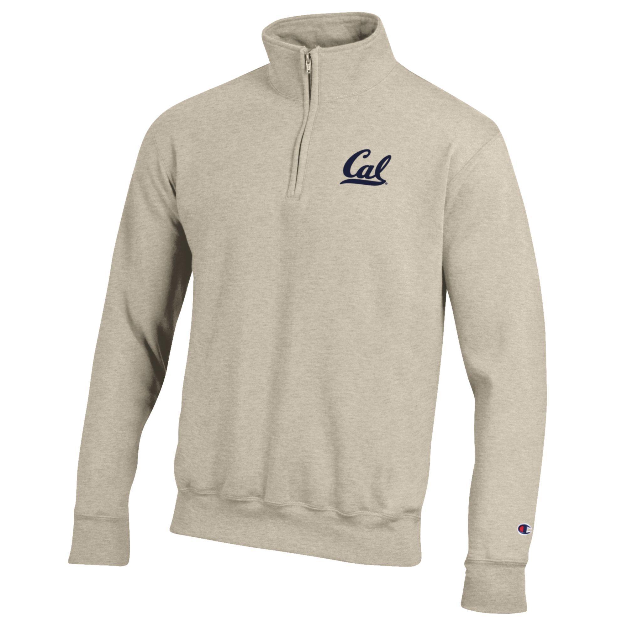 Product image 2 of 2 for Powerblend Fleece Quarter Zip Cal Logo