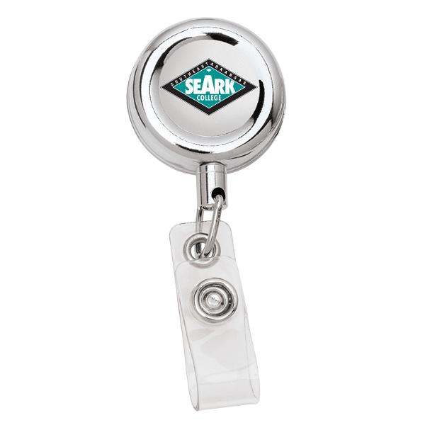 Southeast Arkansas College Metal Retractable Badge Holder; $9.98