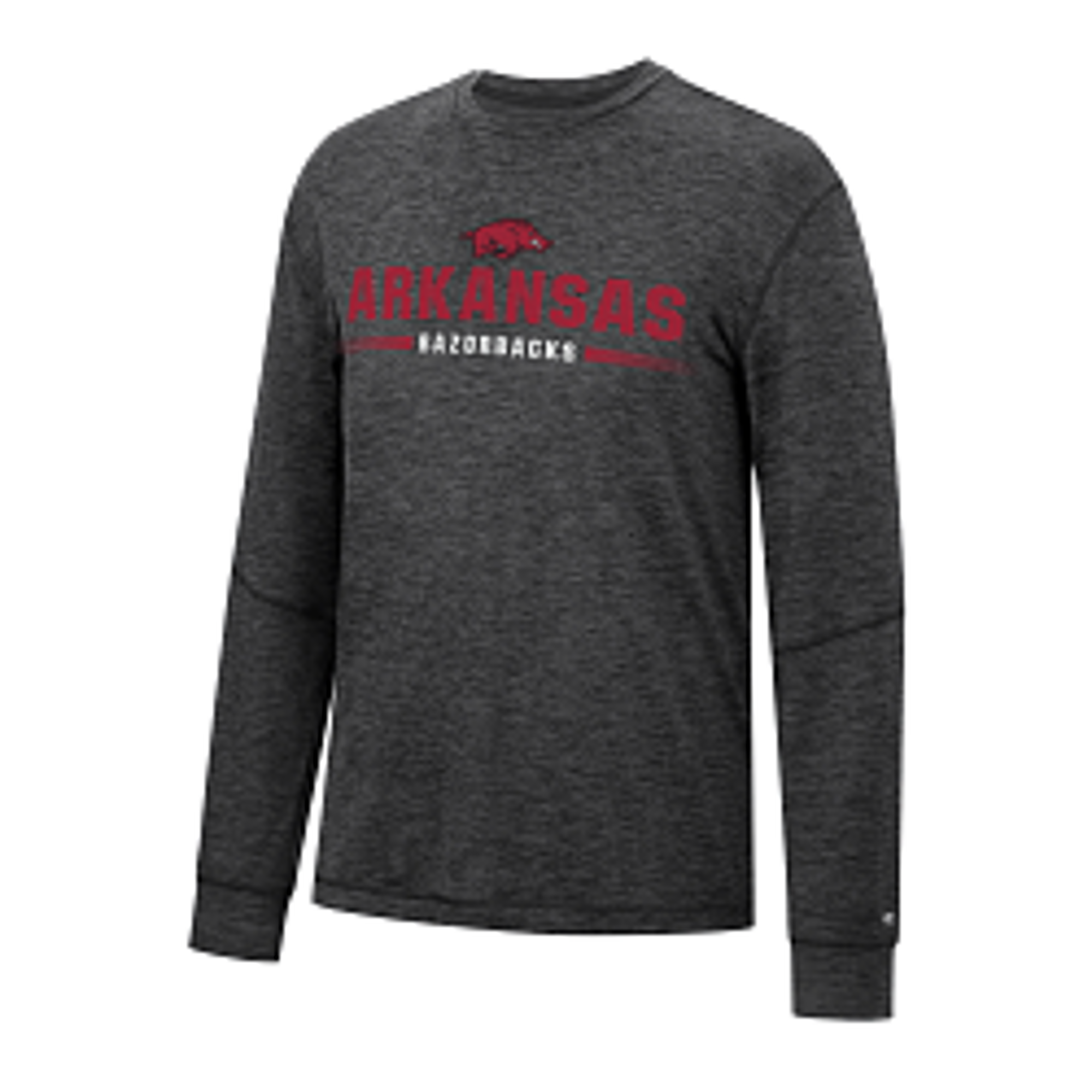 image of: Arkansas Razorback's Men's Tournament Long Sleeve Tee - Black