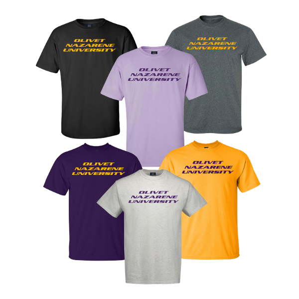 Olivet Nazarene University Classic Short Sleeve Tee; $16.99