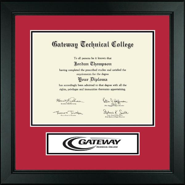 GTC Diploma Frame Lasting Memories Arena Red/Black; $83.99